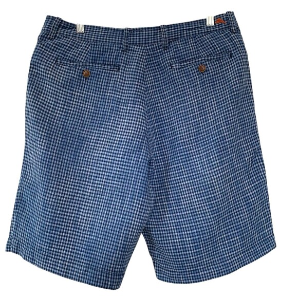 Tommy Bahamas Mens Shorts Size 33 80% Linen 20% Silk Golf Walking Vintage - Picture 4 of 12